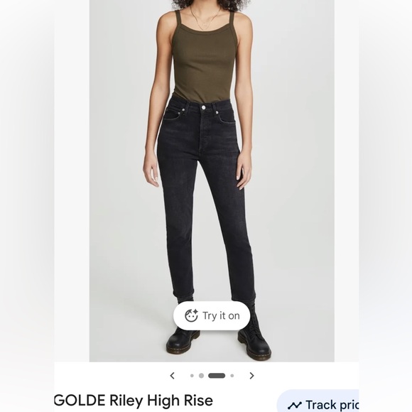 Agolde Riley straight crop jeans - Picture 7 of 7